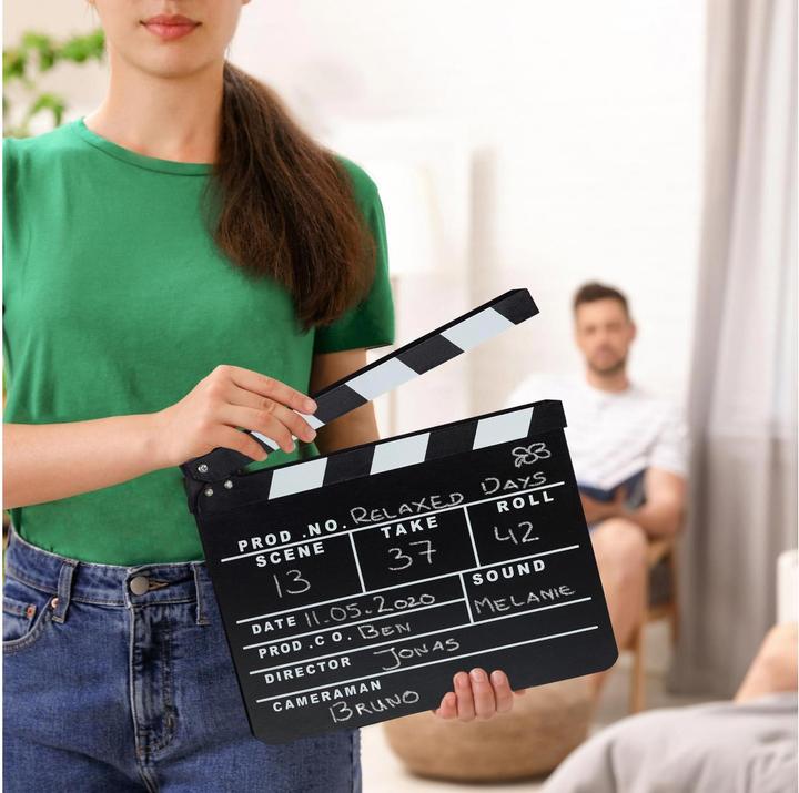 Actual product image Relaxdays Film flap