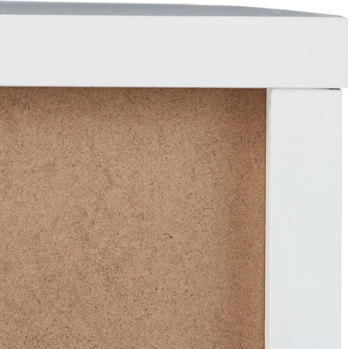 Image du produit Relaxdays Meuble TV avec 4 compartiments sur roues (80 x 35 x 35 cm)
