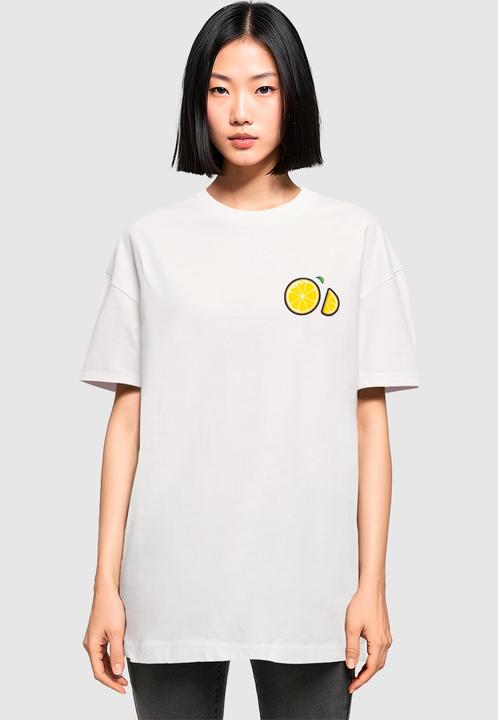 Produktbild Merchcode Ladies Lemon Party Oversized Tee - 170183 (3XL)