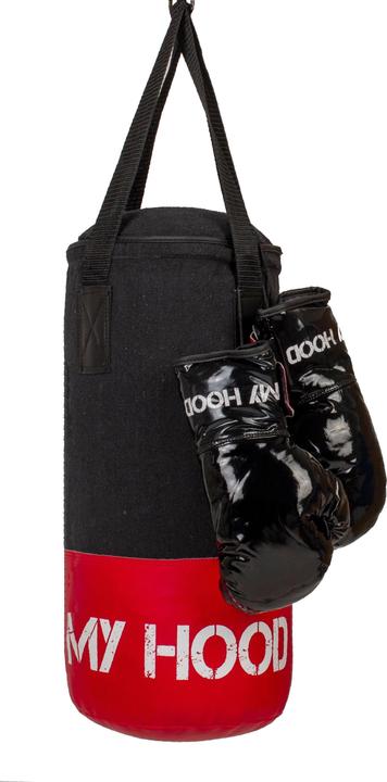 Immagine prodotto Euro Play My Hood - Sacco da boxe con guantoni 4 kg, 4-10 anni (201042) (22 cm, 4 kg)