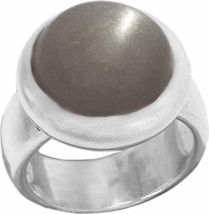 Produktbild Steinkult Sterling Silber Ring "Grauer Mondstein" (54, 925 Silber)