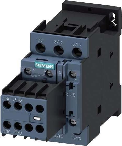Produktbild Siemens Leistungsschütz 11kW 3S 110VAC 25A 3RT2026-1AF04