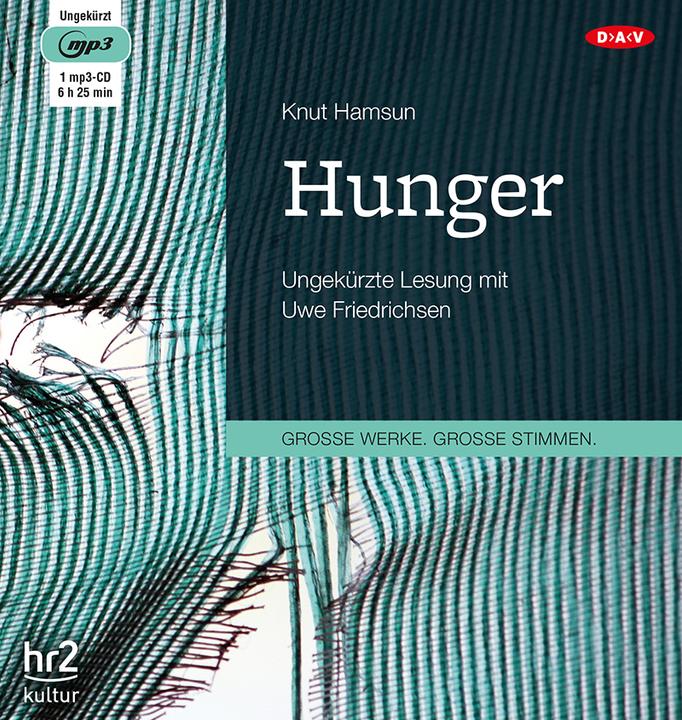 Image du produit Hunger (Knut Hamsun, Julius Sandmeier, Uwe Friedrichsen, Allemand)
