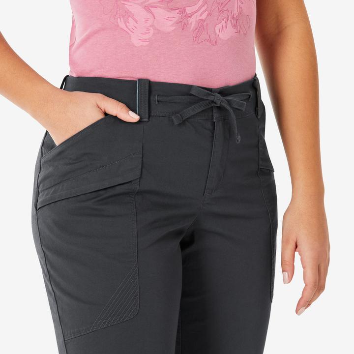Produktbild Quechua Wanderhose Damen Regular - NH500 grau (30)