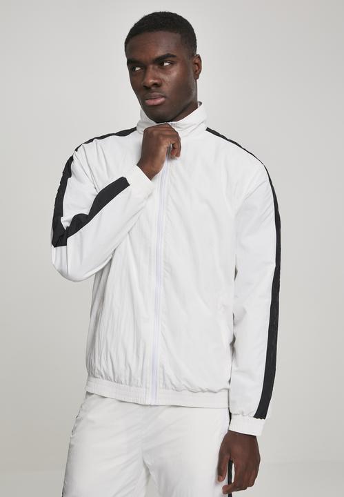 Produktbild Urban Classics Striped Sleeve Crinkle Track Jacket (XXL)