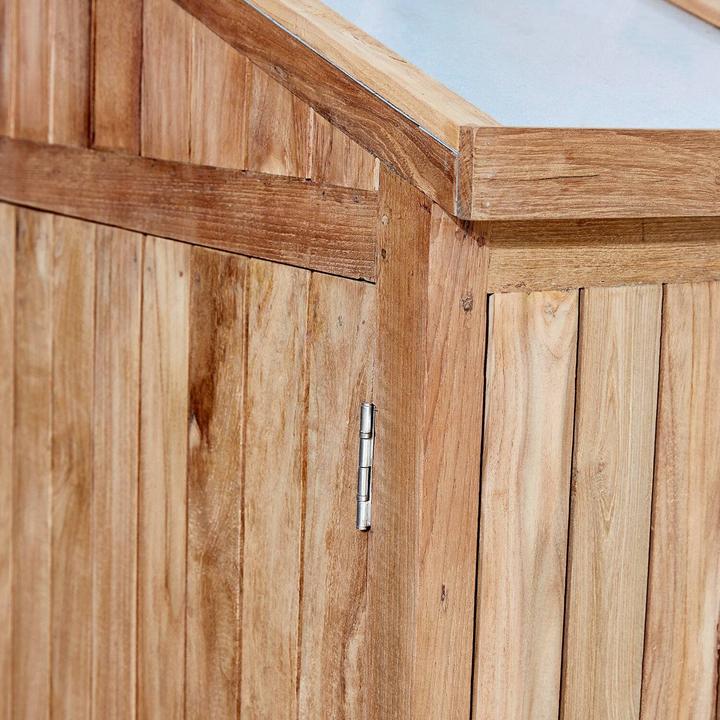 Produktbild Loberon Gartenschrank Tomte antikbraun
