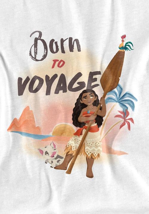 Actual product image Moana Childrens/Kids Born To Voyage T-Shirt (116)