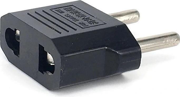 Actual product image C+P CNUS Power Socket adapter USA / CN 2-pin to Euro 2pin