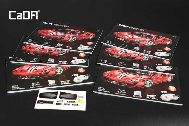 Produktbild Cada MASTER Red Super Car 1:8 inkl Power System