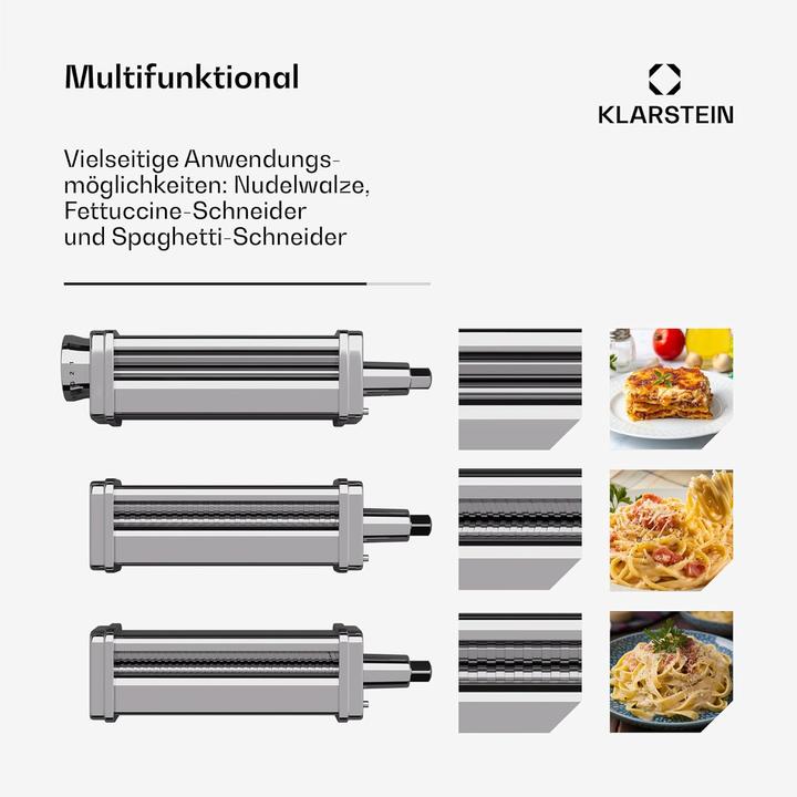 Produktbild Klarstein Nudelaufsatz für Küchenmaschine