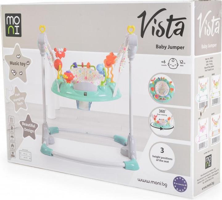 Immagine prodotto Moni Hopser Vista con centro giochi, musica