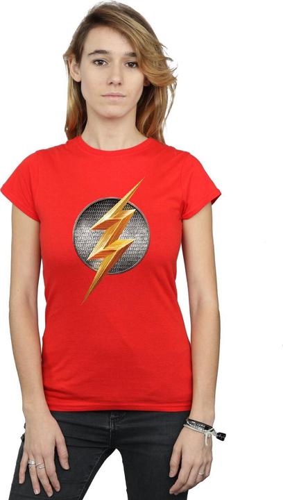 Immagine prodotto The Flash Maglietta in cotone con logo donna/donna (L)