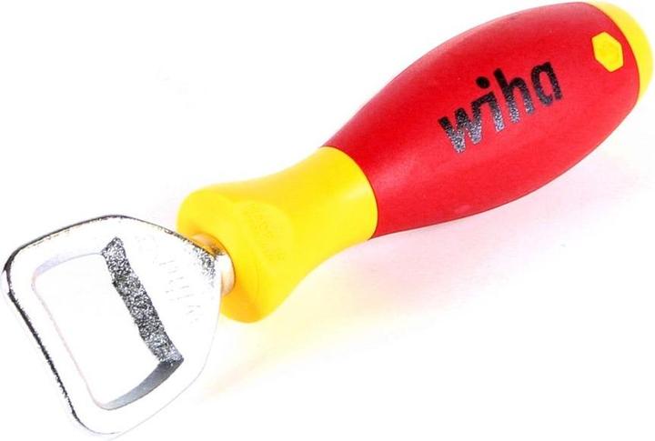Actual product image Wiha Bottle opener SoftFinish tool handle (Electric corkscrew)