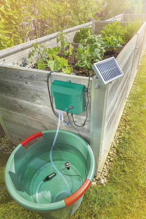 Produktbild Esotec Solar Bewässerungsset (Tropfbewässerung Set)