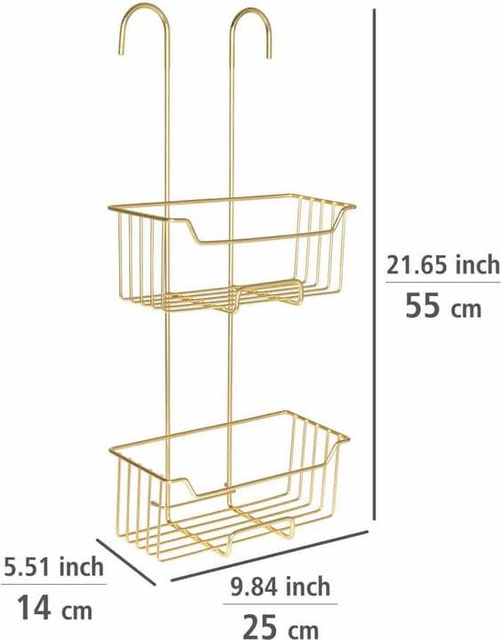 Actual product image Wenko Thermostatic shower caddy Milo