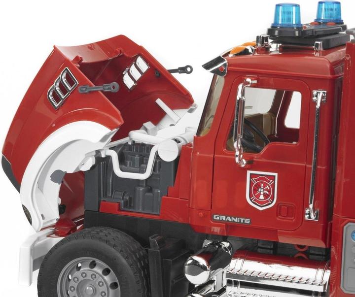 Actual product image Bruder Mack Granite Fire Department
