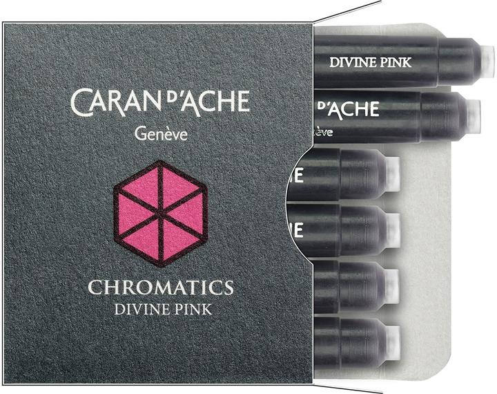 Produktbild Caran d'Ache Chromatics Tintenpatronen (Tintenfass, Pink)