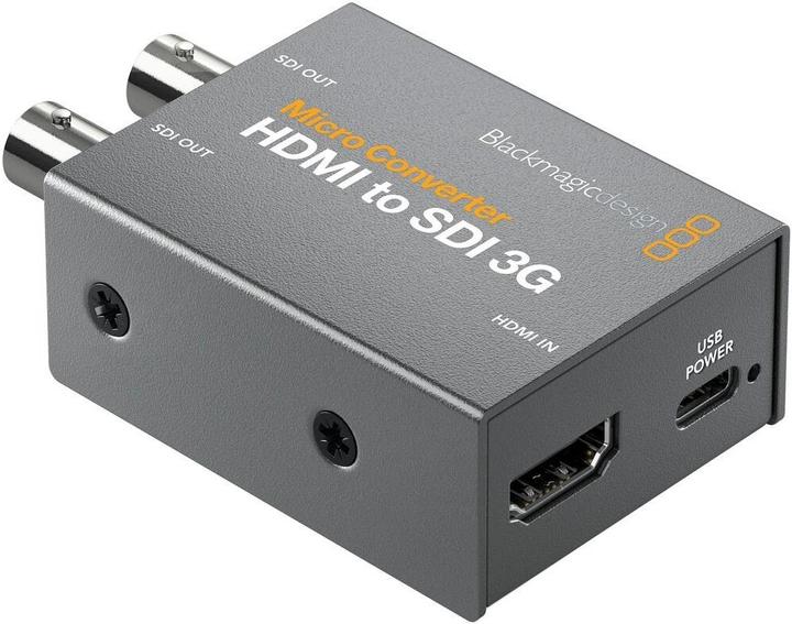 Image du produit Blackmagic Microconvertisseur HDMI - Alimentation SDI 3G (Commutateur vidéo)