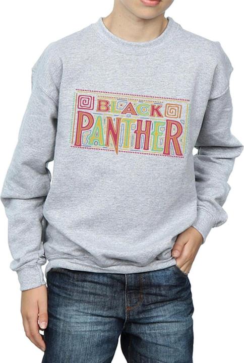 Immagine prodotto Black Panther Tribal Logo Felpa Ragazzi (128)