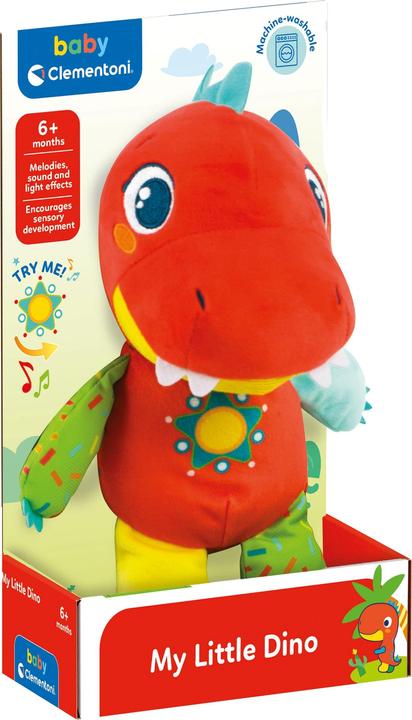 Produktbild Clementoni Baby - Plüschtier Dinosaurier (27 cm)