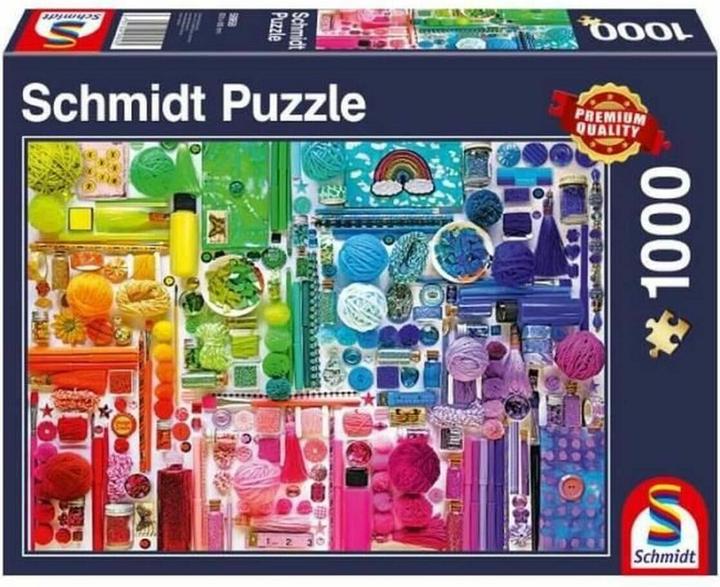Actual product image Schmidt Spiele Rainbow Colors (1000 pieces)