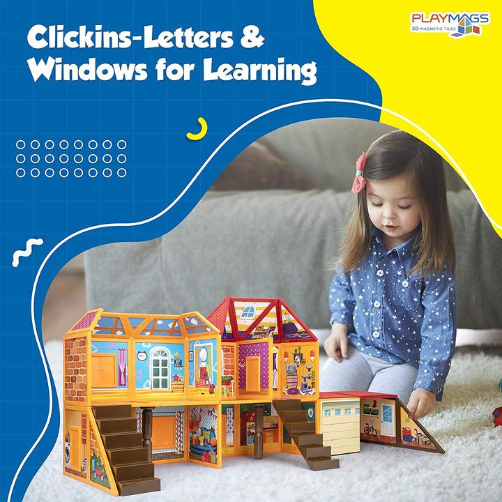 Image du produit Playmags Magnetisches Spielhaus