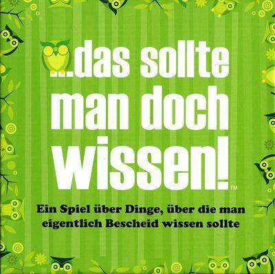 Produktbild Das sollte man doch wissen! (Deutsch)