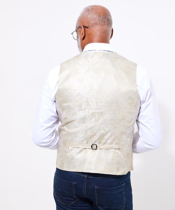 Actual product image Joe Browns Woven Linen Blend Waistcoat (52)