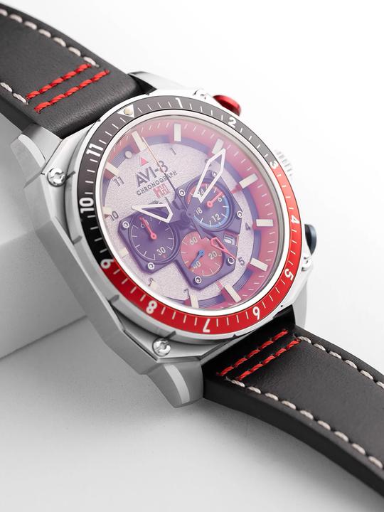 Actual product image AVI-8 AV-4100-03 (Chronograph)