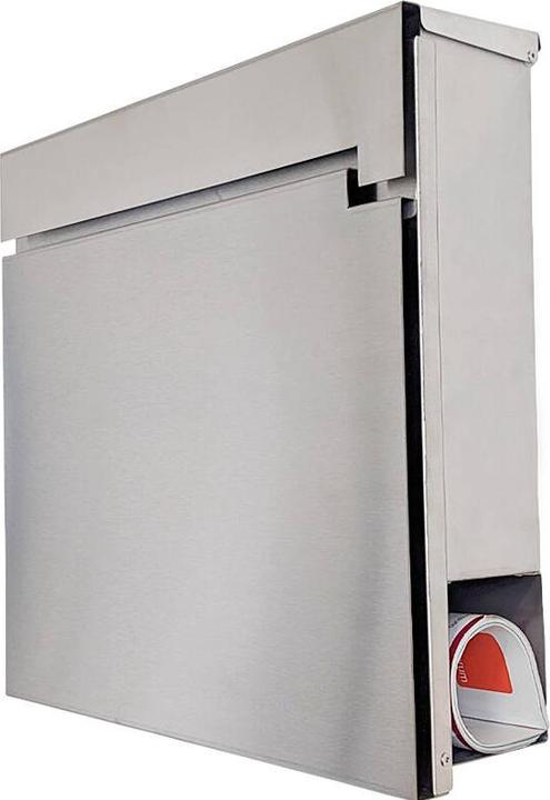 Actual product image SafePost 810 Design letterbox stainless steel