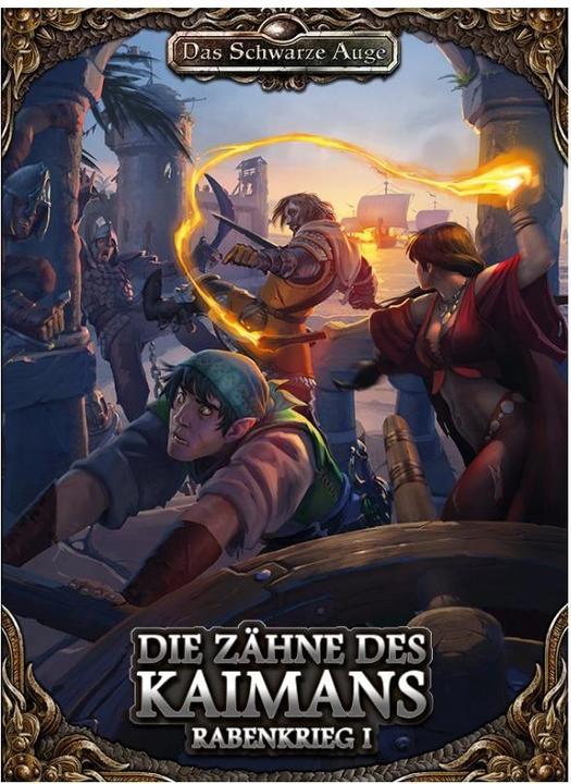 Image du produit DSA Abenteuer - Rabenkrieg 1: Die Zähne des Kaimans, Taschenbuch, 64 Seiten (DE-Ausgabe) (Allemand, David Schmidt, Armin Schmidt Abele, 2020)