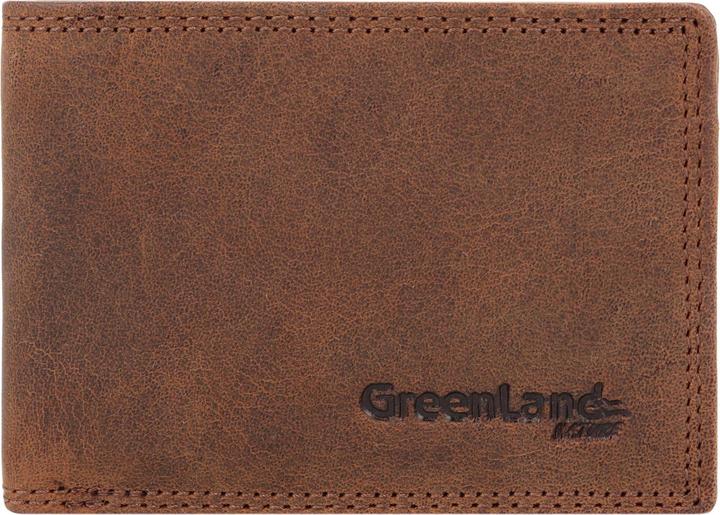 Image du produit Greenland Nature Montenegro Porte-monnaie RFID en cuir 10,5 cm