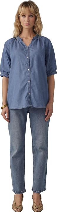 Produktbild Envie de Fraise Kurzärmelige Umstandsbluse aus Light-Denim (40)