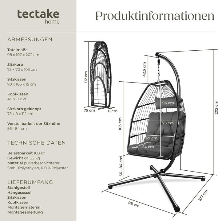 Image du produit tectake Ariane (160 kg)