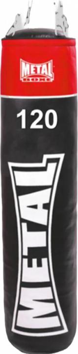 MetalBoxe Sac De Frappe Plein Club Line Noir 120 (120 cm, 35 kg)