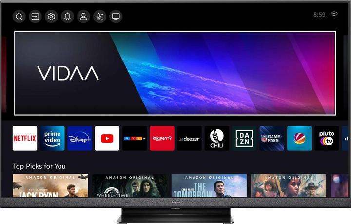 Produktbild Hisense TV 55U8HQ (55", U8GQCH, Mini-LED, 4K, 2022)