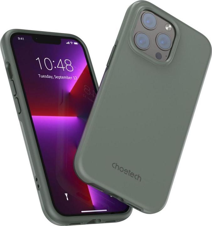 Actual product image Choetech Case for the iPhone 13 Pro Max Green (PC0114-MFM-GN) (Apple iPhone 13 Pro Max)