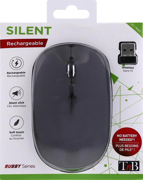 Image du produit T'nB Souris sans fil Rubby (Noir) (Sans fil)