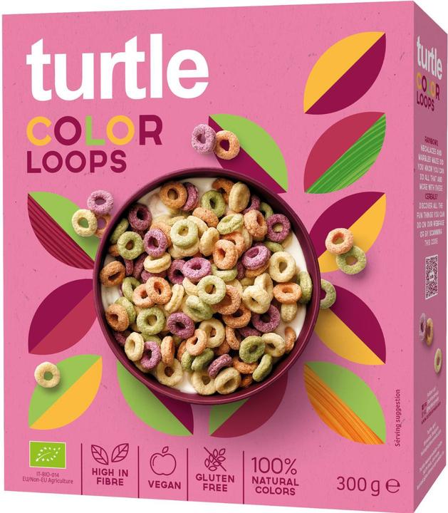 Turtle Color Loops Bio (370 g)