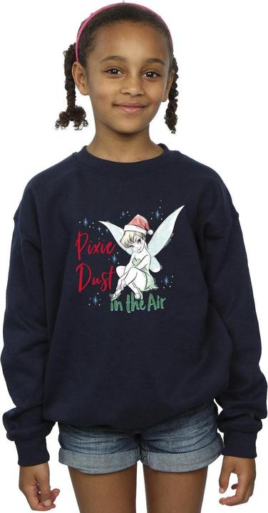 Actual product image Disney Girls Tinker Bell Pixie Dust Sweatshirt (152, 158)