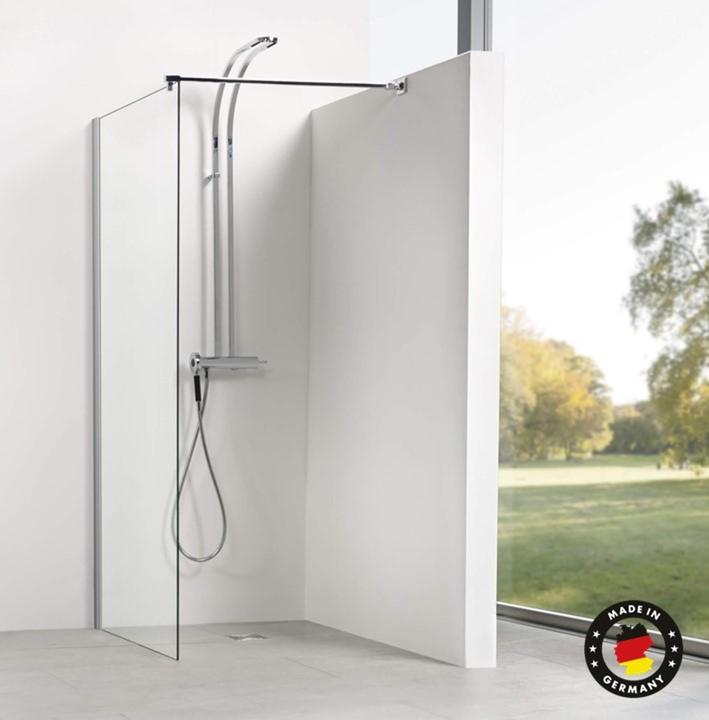 Dusbad Shower enclosure Vital 8 side panel Walk in Solo shower enclosure (110 cm, 203 cm)