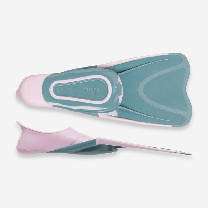 Immagine prodotto Subea Pinne da sub per bambini - FF 100 Soft Mauve (28, 29)