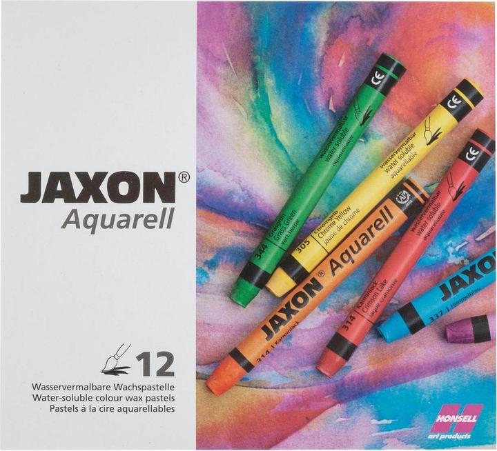 Actual product image Jaxon Watercolour Chalk 12s multicoloured (Multicoloured, 12 x)