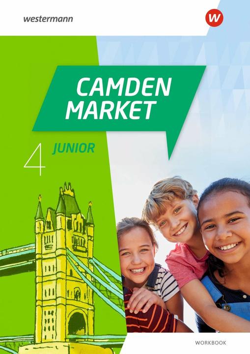 Produktbild Camden Market Junior 4. Workbook mit Audio-CDs (Deutsch, 2021)
