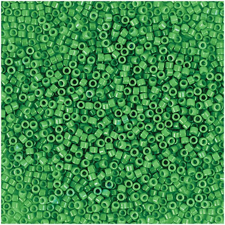 Produktbild Rico Itoshii Tube Grün Opak 2 mm, 7 g, Lochung: Ø ca. 1,2 mm
