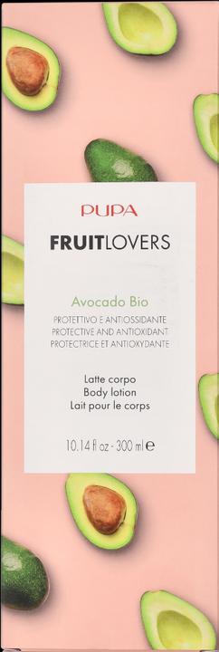 Actual product image Pupa Milano Fruit Lovers Body Milk 001 Avocado 300ml (Body lotion, 300 ml)