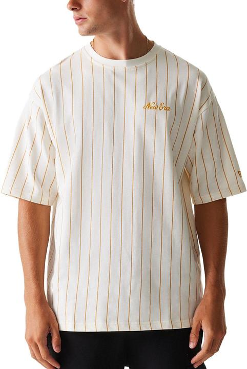 Actual product image New Era Oversized Shirt - PINSTRIPE off white - XL (XL)