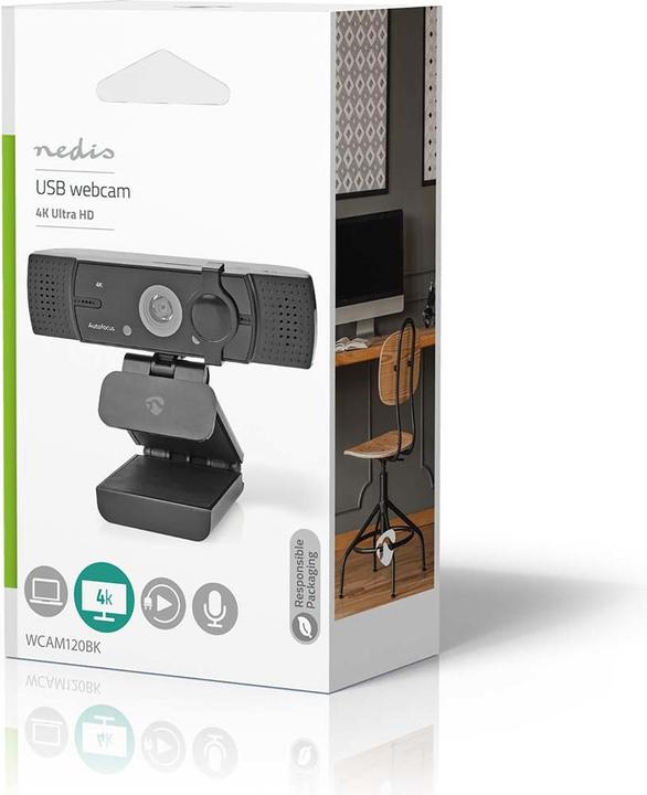 Produktbild Nedis WCAM120BK (8.30 Mpx)