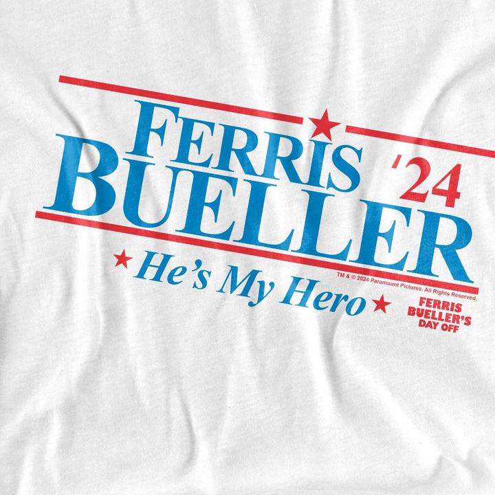 Produktbild Ferris Bueller´s Day Off Ferris Bueller's Day Off 2024 President TShirt (XL)