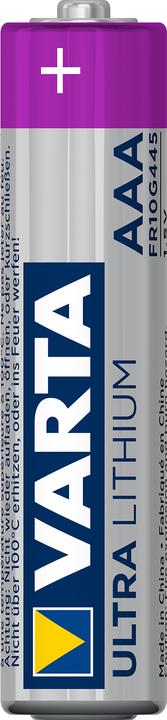 Produktbild Varta ULTRA Lithium (2 Stk., AAA, 1100 mAh)